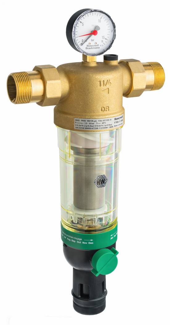 Фильтр жидкости с обратной промывкой HONEYWELL F 76S-1 1/4 AA Фильтры жидкостей